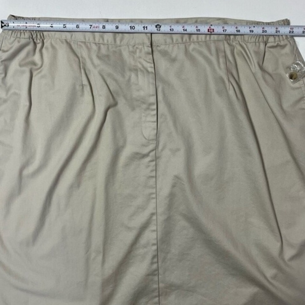 White‎ Stag Woman’s Khaki Skirt Size 26W - Picture 5 of 5